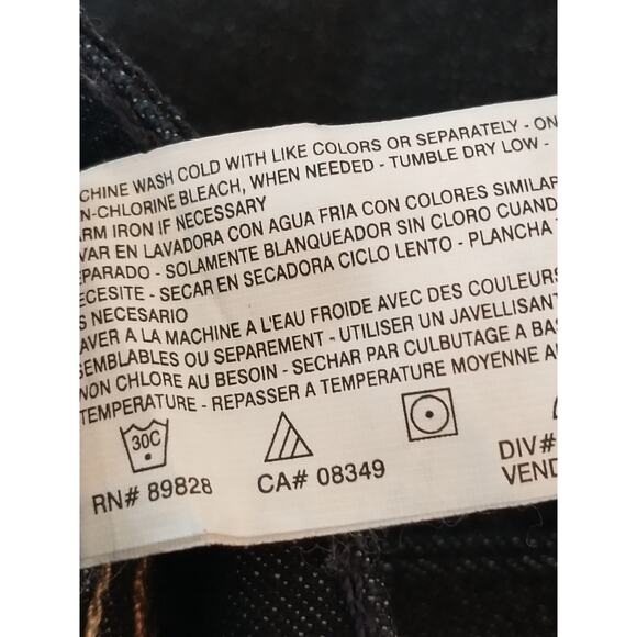 Women's Size 8 Extra Dark Rinse Flare Jeans Denim Gloria Vanderbilt "Isabelle" - Picture 12 of 16